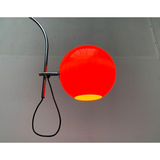 Mid-Century Space Age German Arc Floor Lamp from Wila, 1960s For Sale - Image 12 of 18