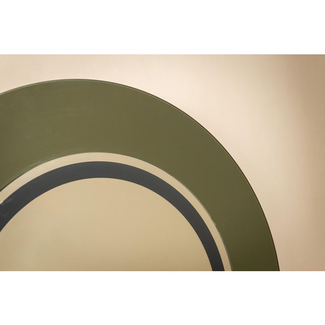 Mirror by Marcello and Marco De Carli for Cristal Art, Italy 1970s For Sale - Image 9 of 10