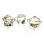 Royal Worcester Evesham Condiment Server, Creamer - Set of 3 For Sale