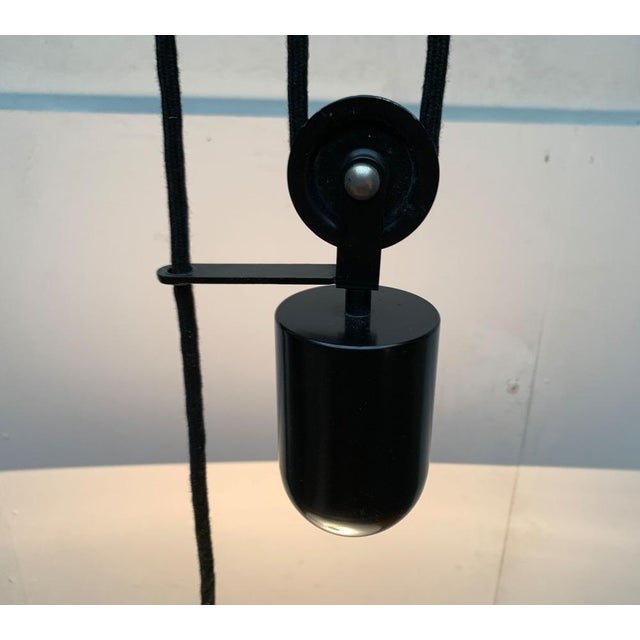 Vintage Postmodern Counterweight Pendant Lamp from Metalarte, 1980s For Sale - Image 13 of 18