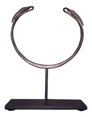 Antique Mounted Miao Silver Neckpiece