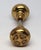 Pair of Polished Brass Door Knobs For Sale - Image 4 of 4