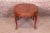 Brown Baker Furniture Queen Anne Burled Walnut Coffee Table For Sale - Image 8 of 13