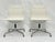 Modern Pair Eames Aluminum Group Swivel Chairs for Herman Miller, Vitra Italy For Sale - Image 3 of 18