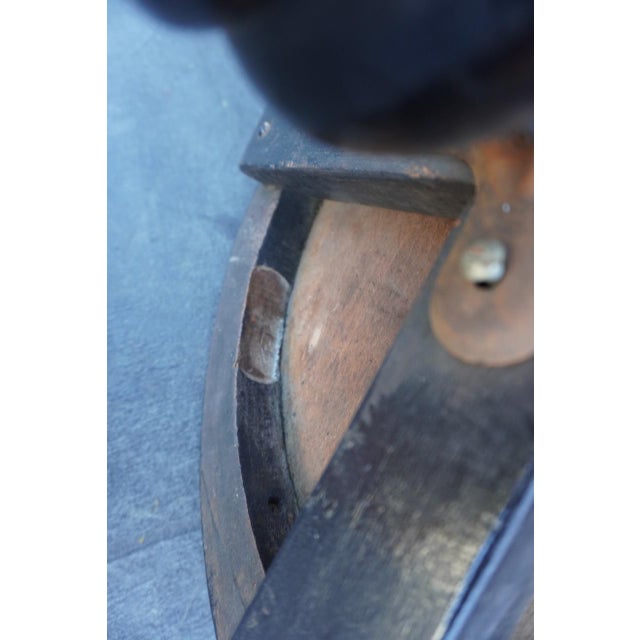 Thonet Early 20th Century Thonet Bentwood Piano Stool in Black For Sale - Image 4 of 6