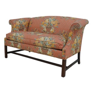 Southwood Chippendale Mahogany Loveseat Settee For Sale