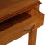 Mid-Century Modern Art Deco Vanity Desk in Solid Cherry by Guglielmo Ulrich For Sale - Image 3 of 6