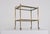 Mid-Century Modern Neoclassical Brass and Mirror Serving Cart in the style of Maison Jansen, 1960s For Sale - Image 3 of 12
