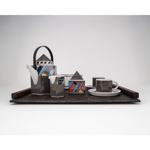 An elegant yet expressive tête-à-tête set for two, combining timeless forms with the vibrant aesthetic. At its center is...