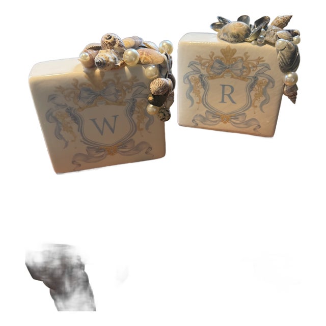 Celestial Meet the Sea Monogram “W” For Sale
