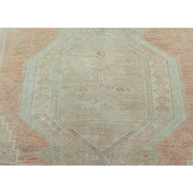 Turkish Vintage Rug 3'8" x 10'9" #20655 For Sale - Image 4 of 8