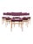 Mid-Century Modern Set of Six Dining Chairs by Vestervig Eriksen for Brdr. Tromborg, Denmark, 1970s For Sale - Image 3 of 10