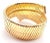 Metal 1990s Bulgari Tubogas Serpent Snake Yellow Gold Bracelet Wristwatch For Sale - Image 7 of 10