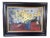 Idka Cohen, Still Life with Flowers, 1970s, Oil Painting on Canvas, Framed For Sale