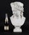 Eugene-Antoine Aizelin, Antique Bust of a Grecian Lady, 19th Century, Carrara Marble For Sale - Image 17 of 18