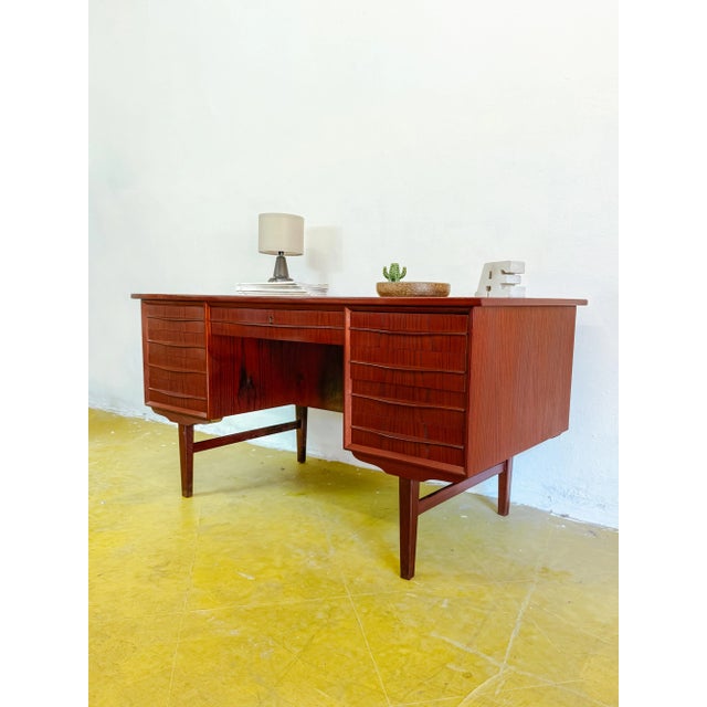 Vintage Danish Desk, 1960s For Sale - Image 9 of 11