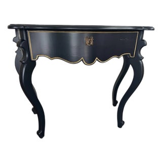 Late 20th Century Baker Furniture Milling Road French Provincial Style Console Table For Sale