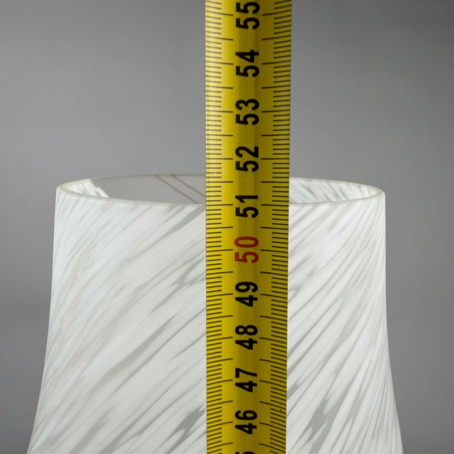 Vintage Murano Mushroom Swirl Double Switch Table Lamo, 1970s For Sale - Image 13 of 14