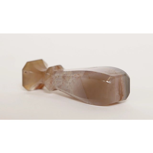 Stone A Set of Two Antique Scottish Banded Agate Table Seals For Sale - Image 7 of 8