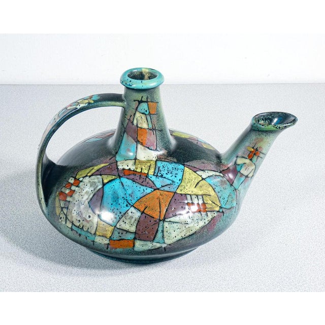 Ceramic Jug by N. Valentini for Baratti For Sale - Image 6 of 13