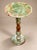 2020s Handcrafted Green Onyx Pedestal Table – Natural Stone Round Accent & Side Table For Sale - Image 5 of 10