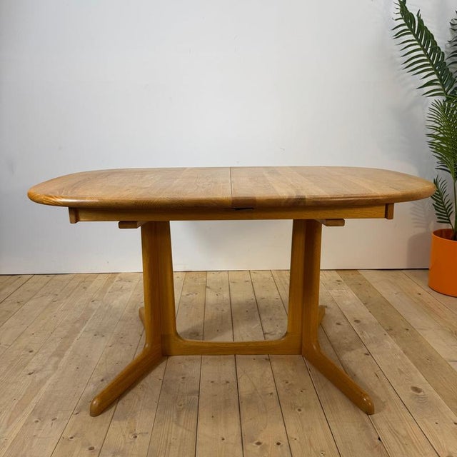 Wood Vintage Extendable Teak Dining Table, Denmark, 1960 For Sale - Image 7 of 16