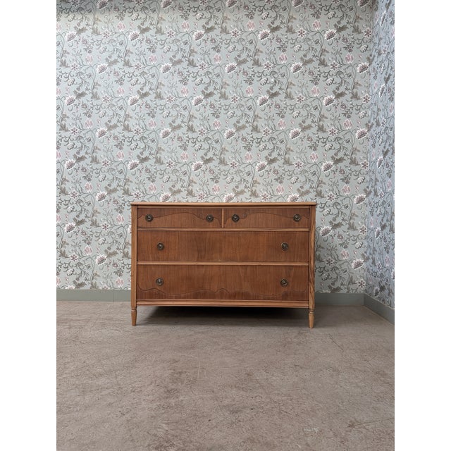 Large Art Deco Chest of Drawers in Mahogany and Ash, 1930s For Sale - Image 18 of 18
