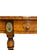 Brown Late 20th Century Neoclassical Adam Style Paint-Decorated Demilune Console Table With Drawers For Sale - Image 8 of 11