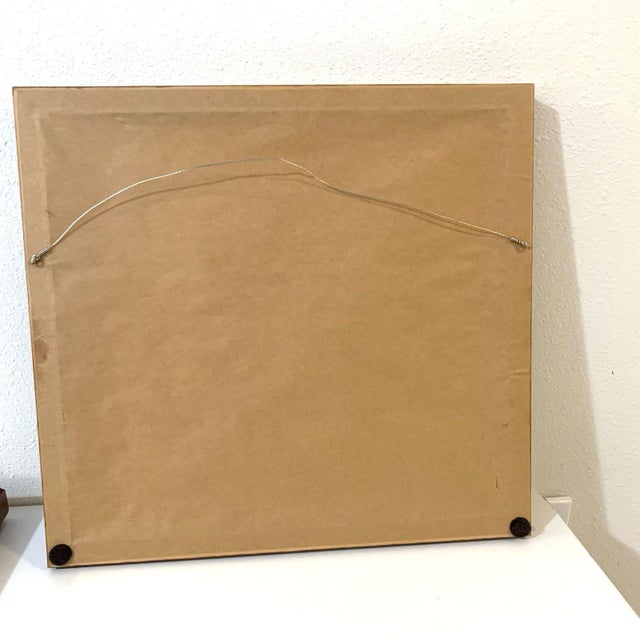 Norman Rockwell Norman Rockwell Licensed Framed Print "Grandpa & Me-Summer" Framed 70s Reproduction For Sale - Image 4 of 4