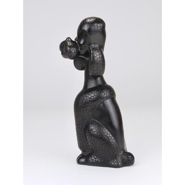 Poodle Figurine attributed to Leopold Anzengruber, Austria, 1950s For Sale - Image 11 of 18