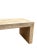 The bench was sculpted from solid mango wood. The wood used to create this bench is reclaimed. It features a natural...