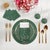 Infuse your dining space with classical elegance and whimsy through the Thistle And Snake Vegan Leather Round Pebble...