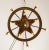 Rustic Large Antique 11-Light Metal Star Chandelier For Sale - Image 3 of 12