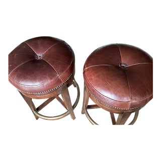Theodore Alexander Boloro Vintage Bar Stools For Sale