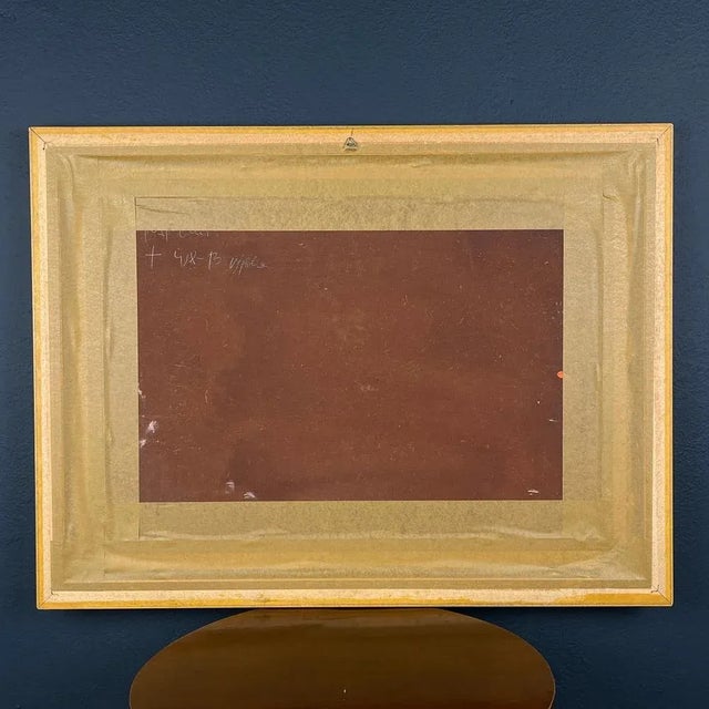 Oto Dobovišek, Rural Feast, 1973, Oil on Board, Framed For Sale - Image 10 of 11