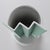 Green Ceramic Vase by Ettore Sottsass for Alessio Sarri, 1990s For Sale - Image 8 of 12