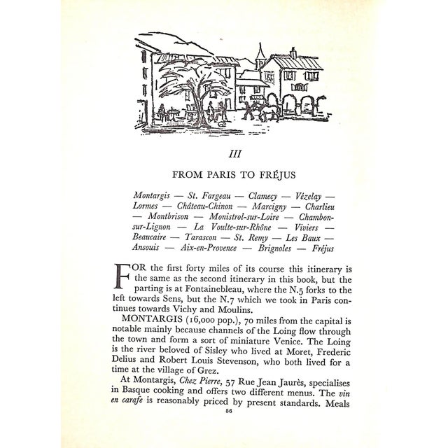 "Eric Whelpton's Gastronomic Guide to Unknown France" 1966 Whelpton, Eric For Sale - Image 10 of 10