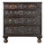 English English 18th Century Ebonized Oak Carved Chest of Drawers For Sale - Image 3 of 11