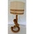 Mid 20th Century Large Mid-Century French Rope Work Table Lamp in the Style of Audoux-Minet For Sale - Image 5 of 7