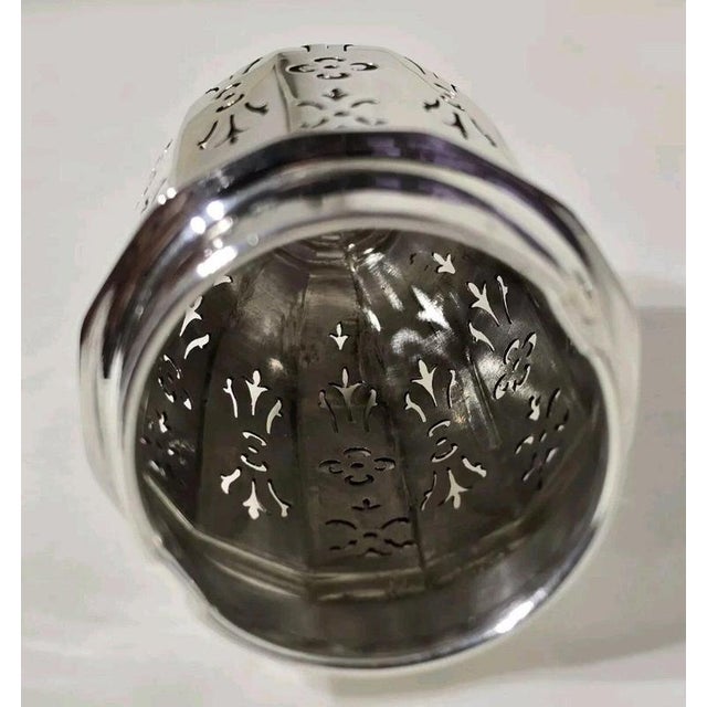 Vintage Sterling Silver Sugar Caster from William Suckling, 1932 For Sale - Image 9 of 15