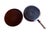 Vintage Dansk Kobenstyle Brown Enamel Skillet Pan and Lid Designed by Jens Quistgaard, 2 Piece Set For Sale - Image 9 of 11