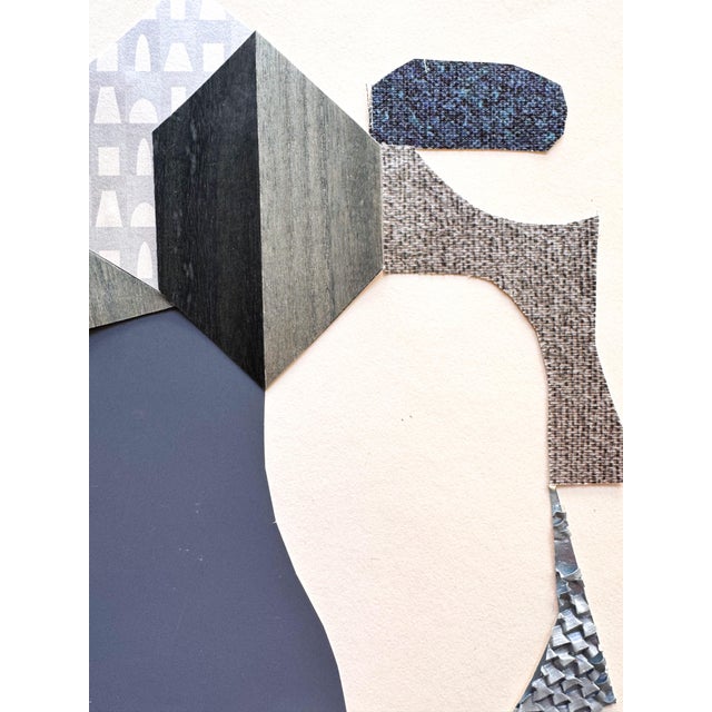 2020s "Celestial Escapade 2" Original Mixed-Media Collage on Paper by Zac Woodiel For Sale - Image 5 of 10