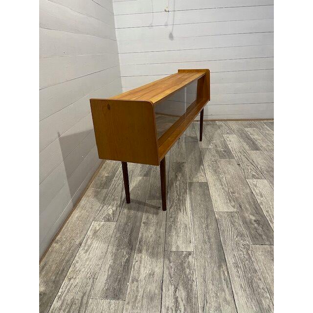 Sideboard with Glass Doors by Tatra Nabytok, 1965 For Sale - Image 4 of 8