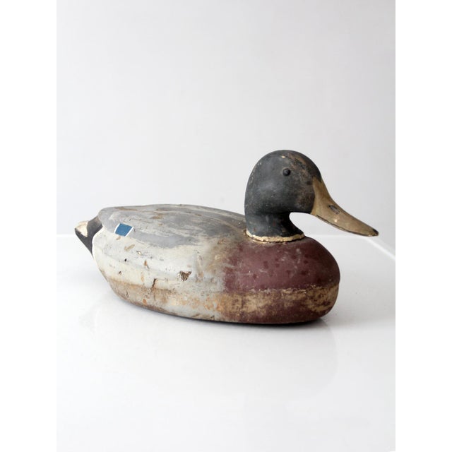 Farmhouse Vintage Mallard Duck Decoy by Decoys Unlimited For Sale - Image 3 of 16