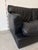 Black Leather Two-Seater Sofa by Arcon Italia, Italy, 1980s For Sale - Image 14 of 15