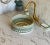 Ceramic Countertop Handmade Sink for Bathroom With Brass Rim For Sale - Image 4 of 8