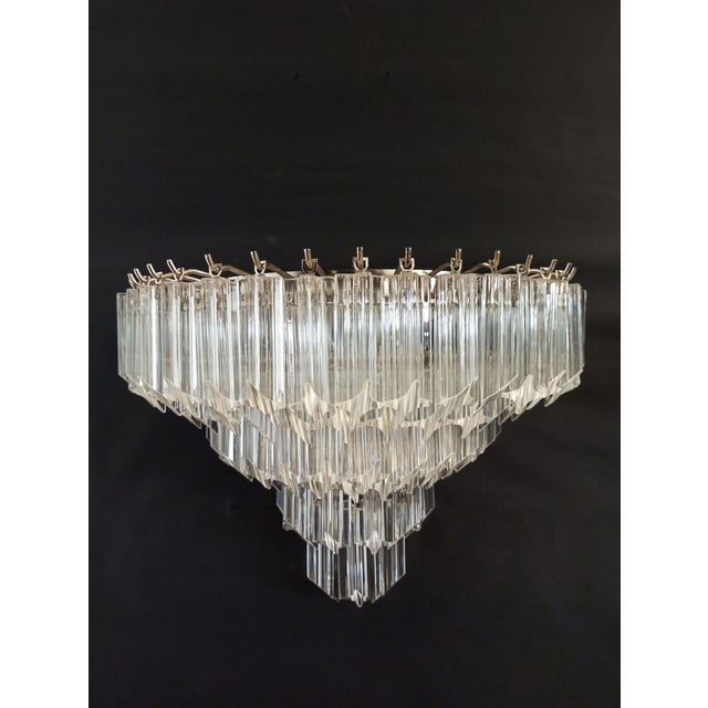 Glass Vintage Murano Wall Sconces, 1990s, Set of 2 For Sale - Image 7 of 18