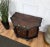 Italian Brass Wood Chest Trunk, 1950s For Sale - Image 4 of 9