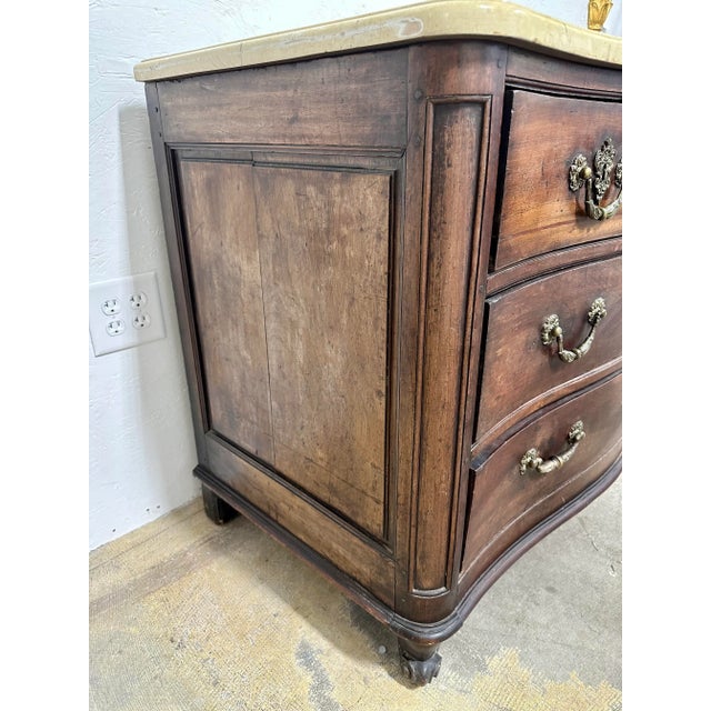 Solid French 19th century style 4 drawer commode attributed to Don Ruseau. The cabinetry work is high quality and...