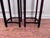 Brown Vintage Monumental Asian Ming Style Solid Rosewood Plant Stands, a Pair For Sale - Image 8 of 14